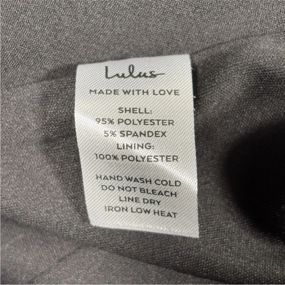 LULUS Won a Heart Jumpsuit Women’s XSmall Black Strapless Wide Leg Classy NWT - Picture 10 of 12